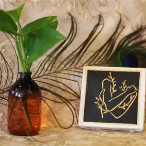 تابلو مینیاتوری ده سانتی.طرح لاین آرت