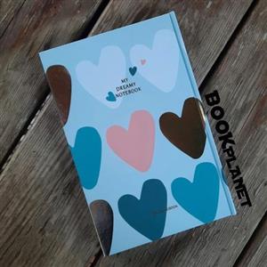 دفتر خط دار 100 برگ طرح دریم رنگ آبی