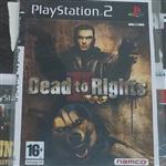  بازی پلی استیشن 2 دو بازی dead to rights ii گیم مخصوص ps2 سی دی بازی اکشن جنگی play station 2