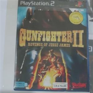 بازی پلی استیشن 2 دوبازی gunfighter گیم مخصوص ps2 سی دی اکشن جنگی وسترن play station 