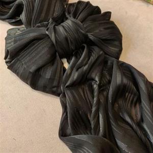 شال حریر کریشه لمه دار
