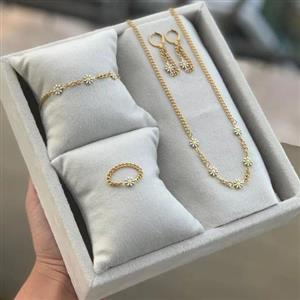 ست کارتیر و بابونه استیل