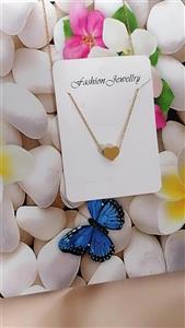 گردنبند ظریف قلبی