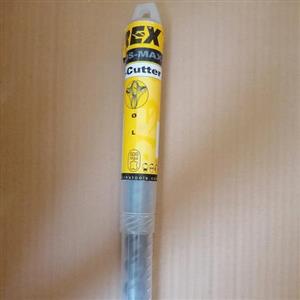 مته 5شیار 4الماسه برند Rex سایز 24میلی‌متر طول 32سانتی‌متر