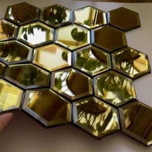 تایل آینه بین کابینتی و دکوراسیون داخلی