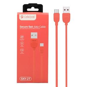 کابل شارژ فست Type C سلبریت مدلSKY-2T