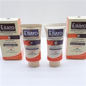 ضد آفتاب فلوئیدی بی‌رنگ الارو  SPF 30 حجم 50 میل