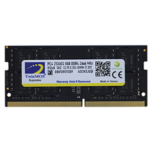 رم لپ تاپ DDR4 تک کاناله 2666 مگاهرتز CL19 توین موس مدل SODIMM ظرفیت 8 گیگابایت