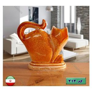 مجسمه سرامیکی گربه