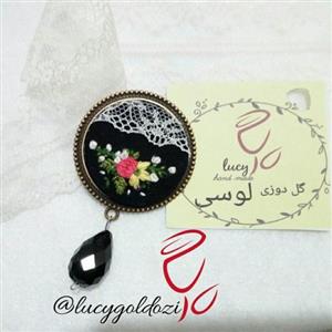 گل سینه گلدوزی کد031