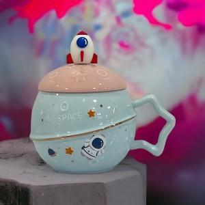 ماگ سرامیکی طرح فضانورد