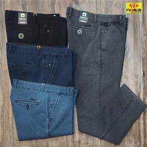 شلوار کتان کبریتی مارک هنسل سایز 32