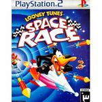  بازی پلی استیشن 2 دو لونی تونز looney tunes space race گیم مخصوص ps2 سی دی بازی اکشن play station 2