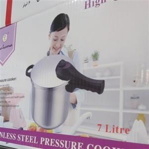 دیگ زودپز 7 لیتر استیل خالص