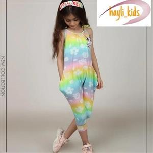 رامپر دخترانه طرح پروانه