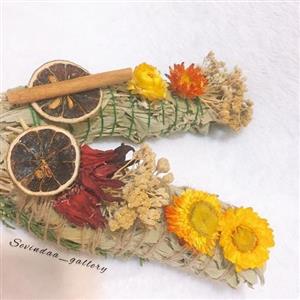 اسماج(عود گیاهی)مریم گلی با دارچین و پرتقال