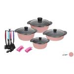 TecnoZarf Parvane Cookware Set 17 Pcs