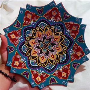 دیوار کوب ماندالا