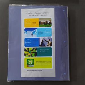 کلیر بوک 30 برگ فنردار دارای 30 عدد کاور A4