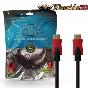 کابل 1.5 متری HDMI KAISER نویز گیر دار