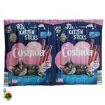 تشویقی مدادی گربه کوشیدا با طعم ماهی Coshida cat sticks mit lachs وزن ۵۰ گرم ( ۱۰ عددی )