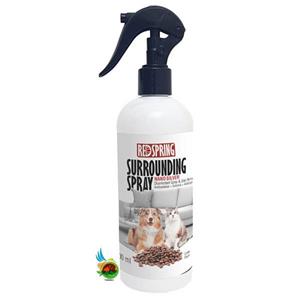 اسپری ضد عفونی کننده محیط رد اسپرینگ بر پایه نانو نقره با عصاره قهوه Redspring surrounding spray nano silver with coffee حجم ۵۰۰ میلی لیتر 