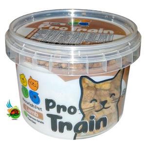 تشویقی گربه پرو ترین نوریش پت با طعم گوشت بره Nourishpet pro train with lamb وزن ۱۴۰ گرم