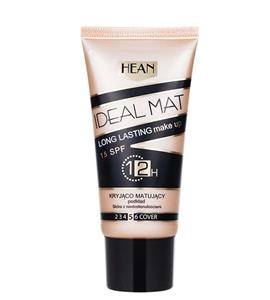 کرم پودر هین مدل Ideal Mat شماره 404 hean IDEAL MAT long lasting make up foundation