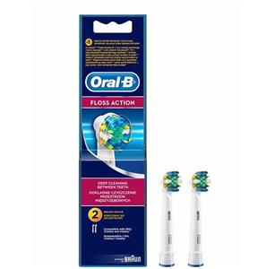 سری مسواک برقی  ارال بی ۲ عددی Oral-B FLOSS ACTION 