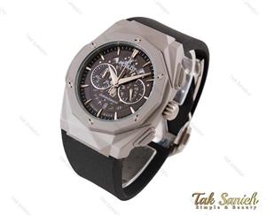 ساعت هابلوت مردانه سه موتوره چند ضلعی اسکلتون Hublot-3710-G 