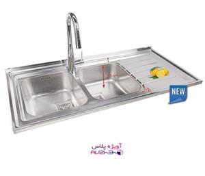 سینک ظرفشویی روکار اخوان کد 507s