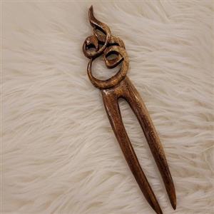 پین موی دوشاخه اسم نوا چوبی دستساز چوبی گالری با 