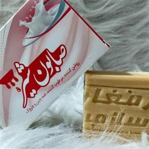 صابون شیر روشن کننده ،مرطوب ،ضد چین و چروک 