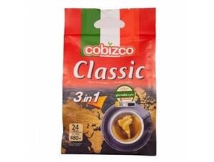  قهوه فوری کوبیزکو مدل کلاسیک 3 در 1   cobizco Classic 3 in 1 Premix Coffee