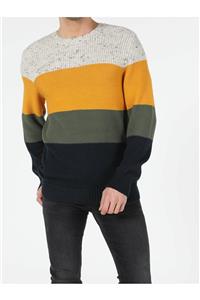 بافت مردانه یقه خدمه چند رنگ کالینز Colin’s (برند ترکیه)