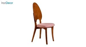 صندلی ناهار خوری مدل رز با پشتی چوبی از فاما