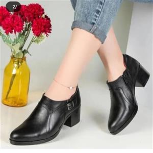 کفش تمام چرم طبیعی گاوی