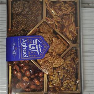 سوهان عسلی پنج مغز