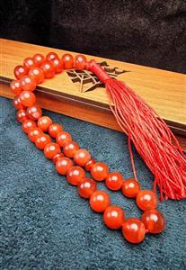 تسبیح عقیق قرمز