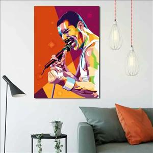 تابلو بوم چاپی لاویا طرح فردی مرکوری کد ART-2026