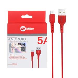 کابل شارژ Miller micro USB fast 5A
