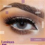 لنز رنگی  کره ای لومینوس قابل استفاده برای یک سال رنگ CRYSTAL