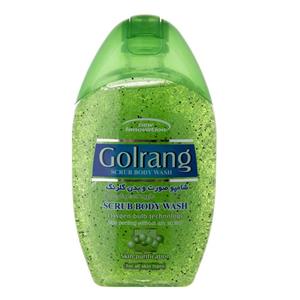 شامپو بدن گلرنگ مدل Scrub Green مقدار 280 گرم Golrang Scrub Green Body Wash 280g