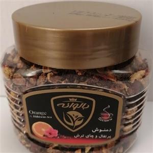 دمنوش گیاهی پرتقال و چای ترش