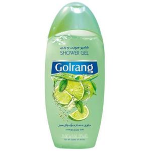 شامپو بدن گلرنگ مدل Green Tea مقدار 400 گرم Golrang Green Tea Shower Gel 400g