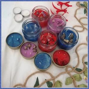 شمع های قوطی معطر