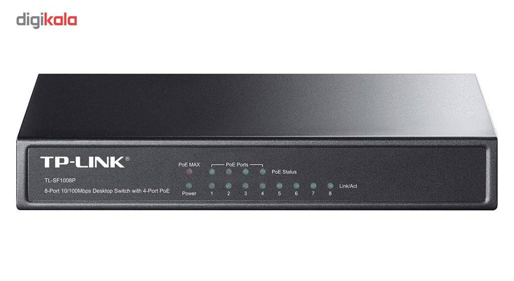 TP-LINK TL-SF1008D 8-Port 10/100Mbps Desktop Switch