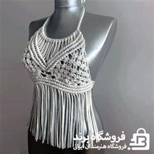 تاپ پشت گردنی مکرومه کد 12