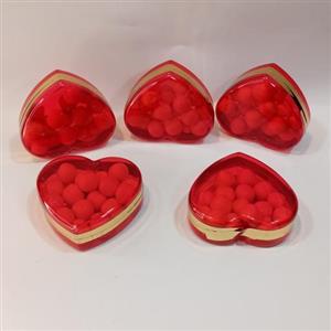 شکلات مدل قلب کادویی ولنتاین مناسب تزئین باکس هدیه 