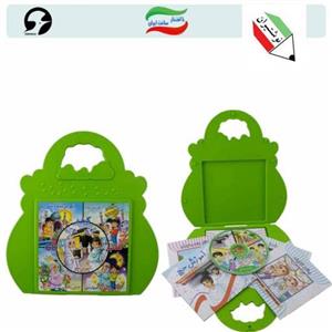 کیف کتاب و CD آموزش 5 جلدی احکام هدهدک 23134